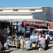 Street market in Uyuni